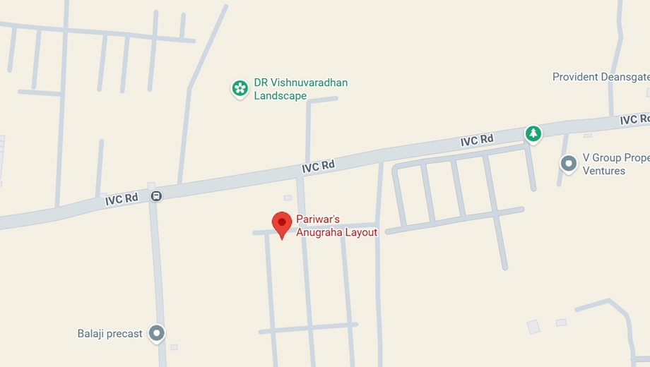 Location of Pariwars Anugraha Residential Layout in Devanahalli, Bangalore - Image 356416