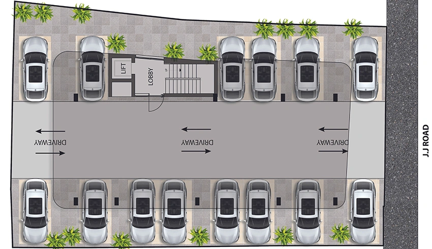 Master Plan of SVH Lush in Alwarpet, Chennai - Image 356445