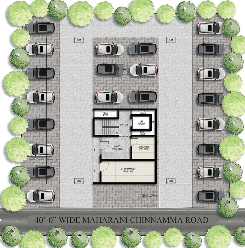 Master Plan of Harmony Sumitra in Alwarpet, Chennai - Image 356459