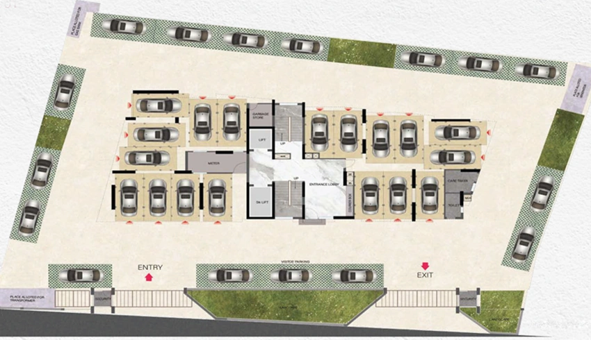 Master Plan of Navins Aum Griha in Nungambakkam, Chennai - Image 356483
