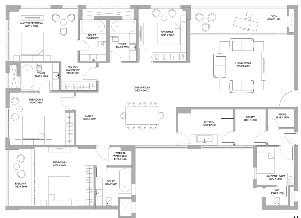 4 BHK Flat in Godrej Platinum in Alipore, Kolkata - Image 903708