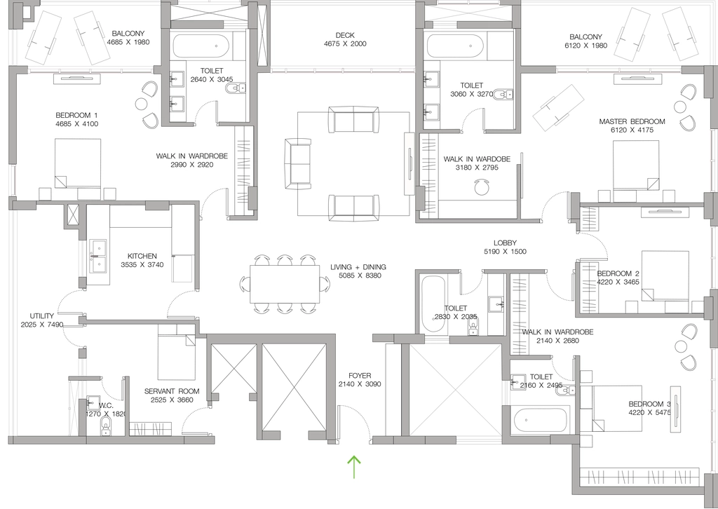 4 BHK Flat in Godrej Platinum in Alipore, Kolkata - Image 903709