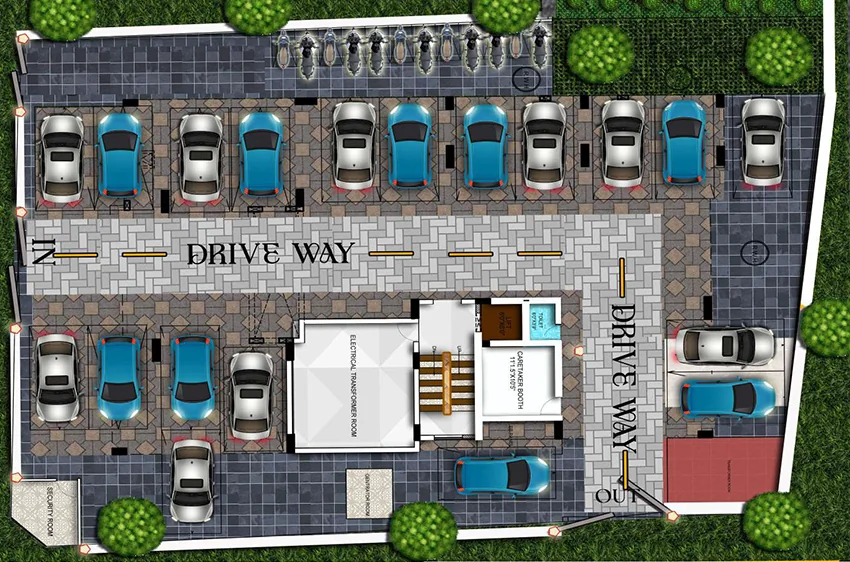 Master Plan of Sreenivas Krishnalaya in Sholinganallur, Chennai - Image 356505