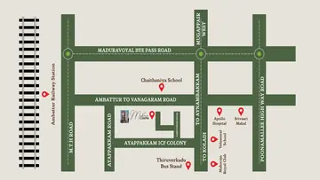 Location of Kaaviya Gardens Mohan Castle - Image 356661