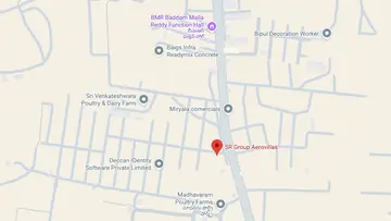 Location of SR Aero Villas - Image 356759