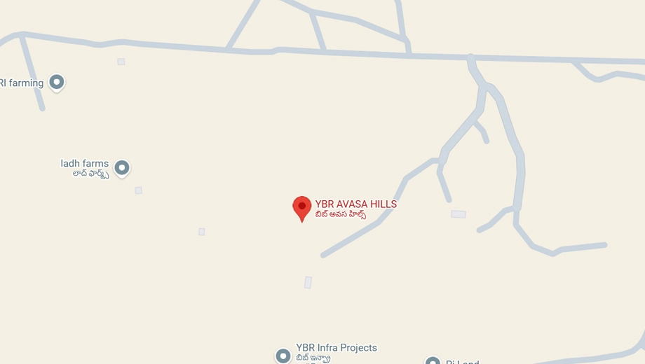 Location of YBR Avasa Hills in Adibatla, Hyderabad - Image 356785