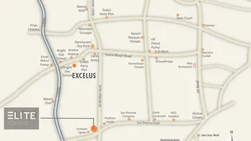 Location of Vihav Elite Square - Image 357005