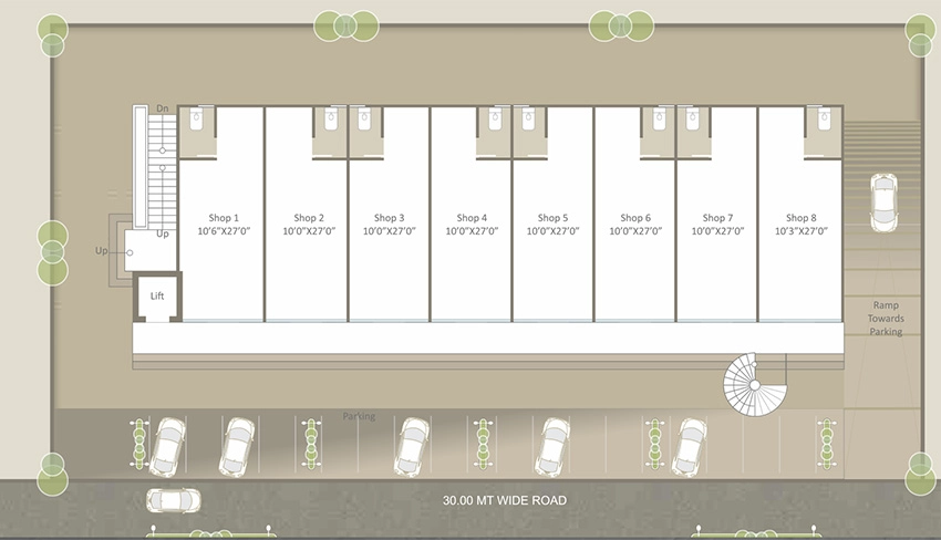 Master Plan of Vihav Elite Square in Atladara, Vadodara - Image 357006