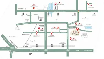 Location of Navins Cedar - Starwood Towers - Image 357114