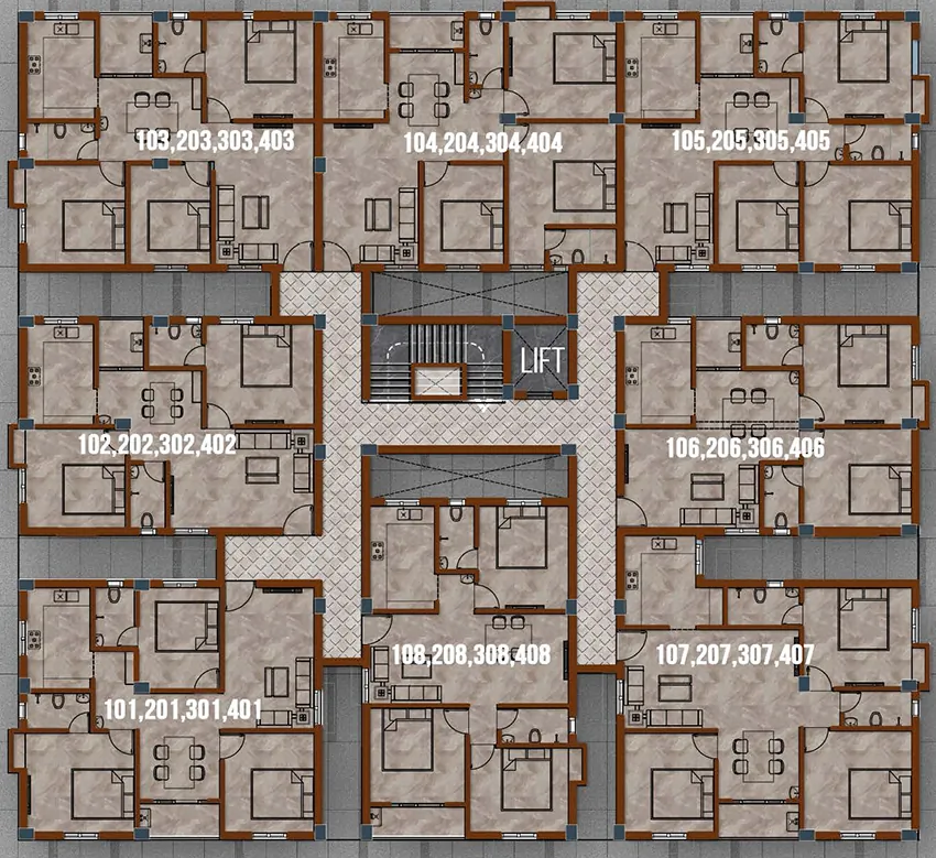 Floor Plan of Sri Ayyan Achyut in Medavakkam, Chennai - Image 357189