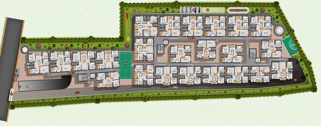 Master Plan of STSK Nature Elation in Varthur, Bangalore - Image 357252