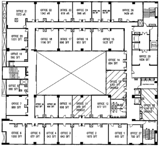 Floor Plan of Bengal Eco intelligent Park in Salt Lake, Kolkata - Image 368155