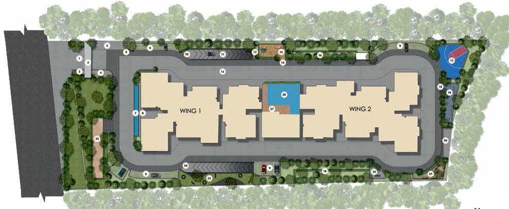 Master Plan of LS Sakura in Sarjapur, Bangalore - Image 357345