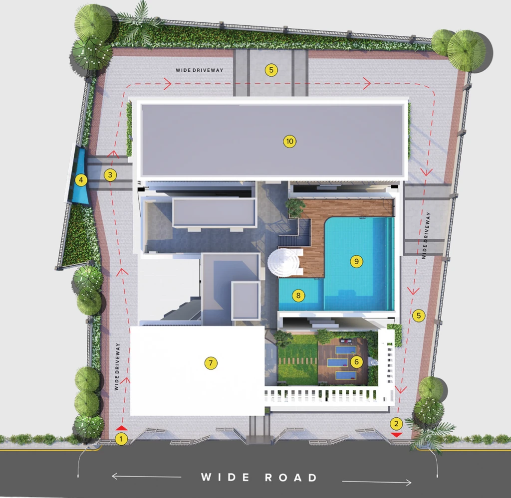Master Plan of Gokul Vista in Jessore Road, Kolkata - Image 370596