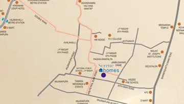 Location of Sridhar Serene Homes - Image 357418