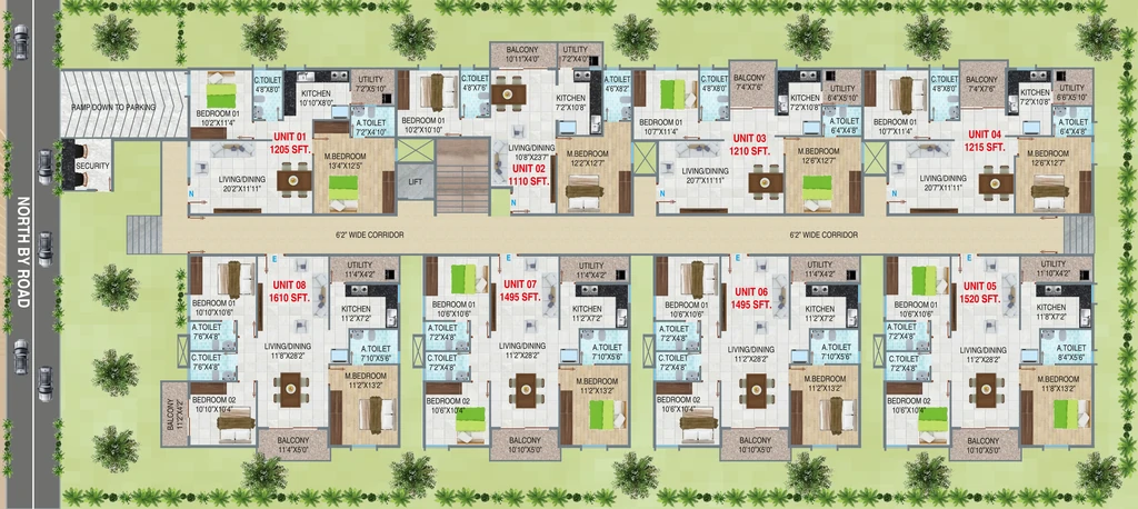 Master Plan of Sridhar Serene Homes in JP Nagar, Bangalore - Image 357416