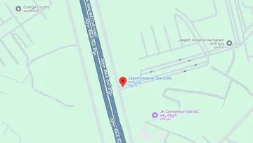 Location of Sri Jagathswapna Sparrows Flivora - Image 357505