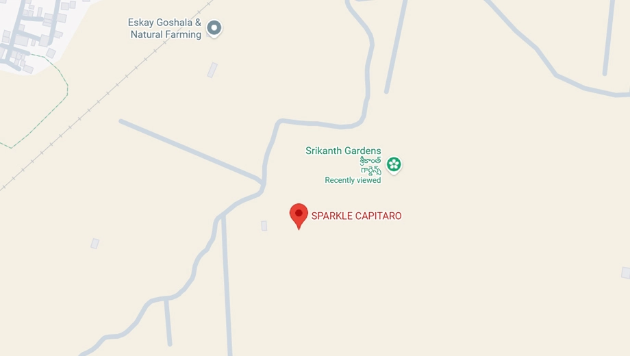Location of Sri Jagathswapna Sparkle Capitero in Ghatkesar, Hyderabad - Image 357543