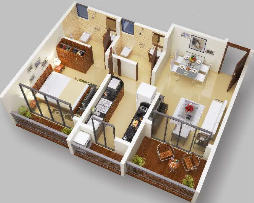 1 BHK Flat in Ashapura Neelkanth Shrushti in Kalyan West, Thane - Image 895397