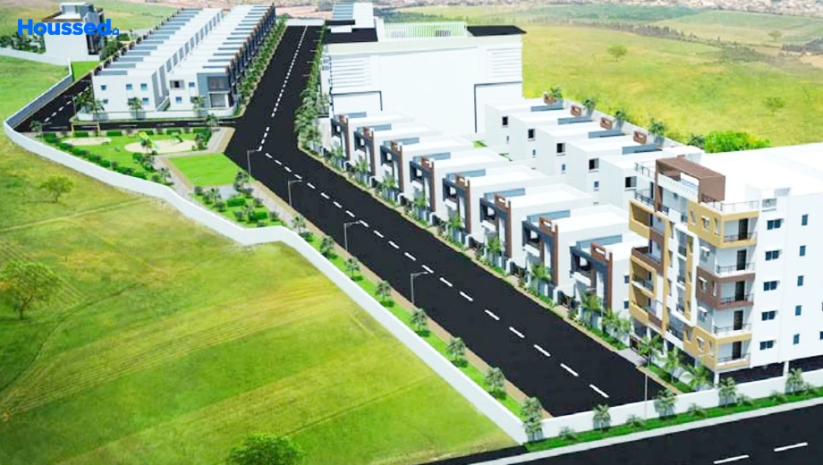 Project Image of Sri Jagathswapna Sparkle Inara in Ghatkesar, Hyderabad - Image 357671