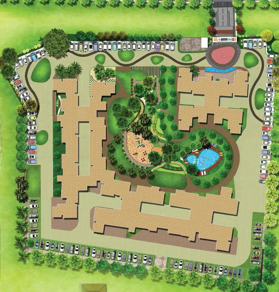 Master Plan of Expat The Wisdom Tree Community in Thanisandra, Bangalore - Image 363388