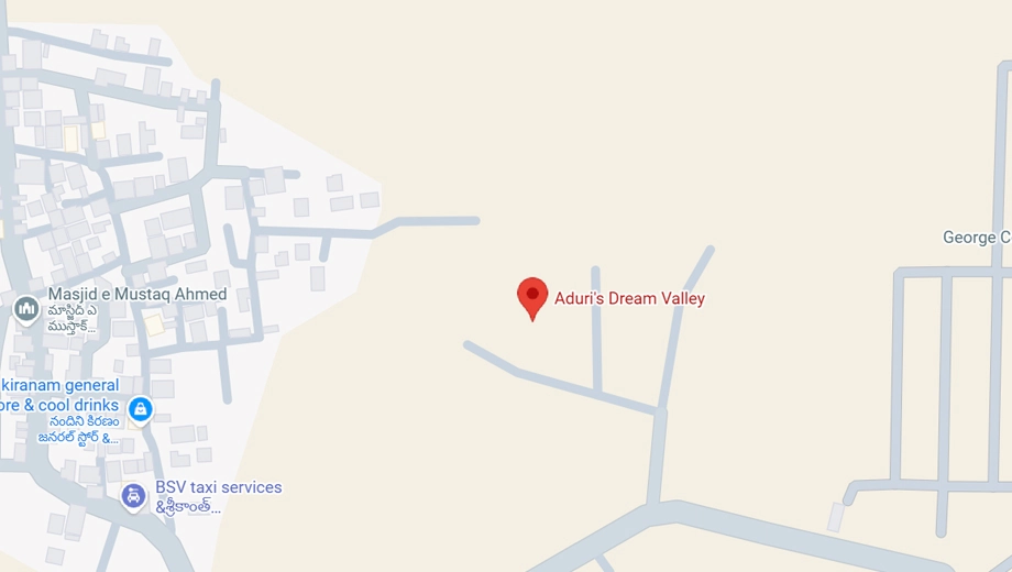 Location of Aduri Dream Valley in Shadnagar, Hyderabad - Image 357772