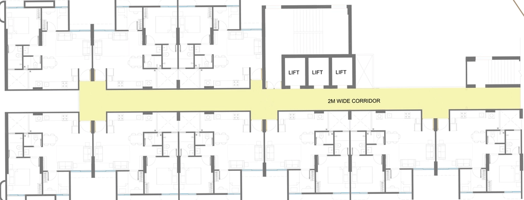 Floor Plan of Godrej Vananta in Jagatpur, Ahmedabad - Image 357998