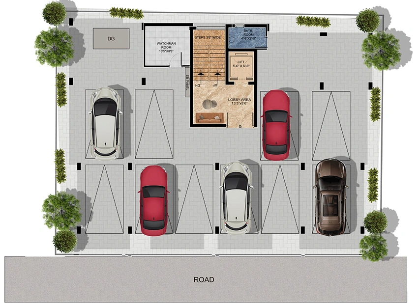 Master Plan of Paramount Shibam in Santhome, Chennai - Image 357800