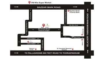 Location of Tranquil Srishti - Image 357840