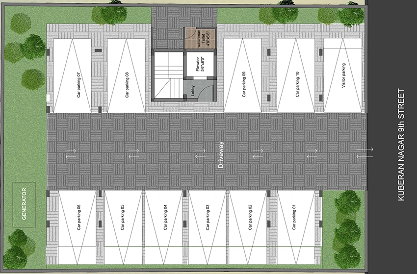 Master Plan of Tranquil Srishti in Madipakkam, Chennai - Image 357842