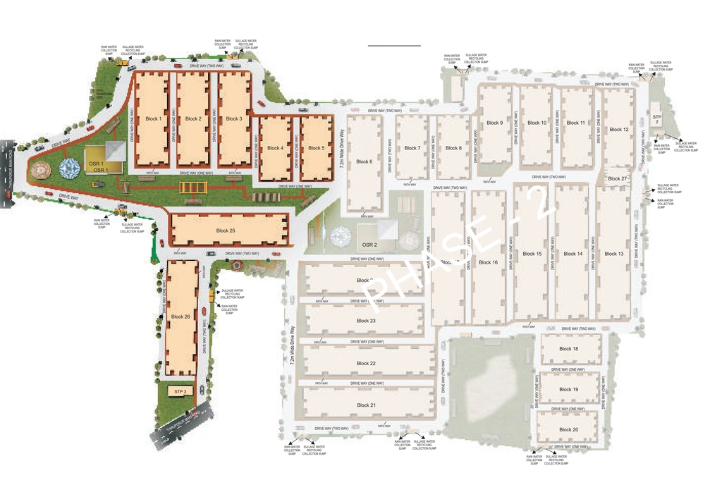 Master Plan of Asvini Amanya in OMR, Chennai - Image 369280