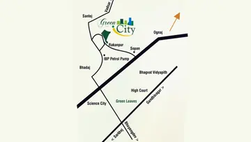 Location of Khyati Green City - Image 358164