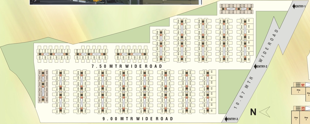 Master Plan of Khyati Green City in Santej, Ahmedabad - Image 358165