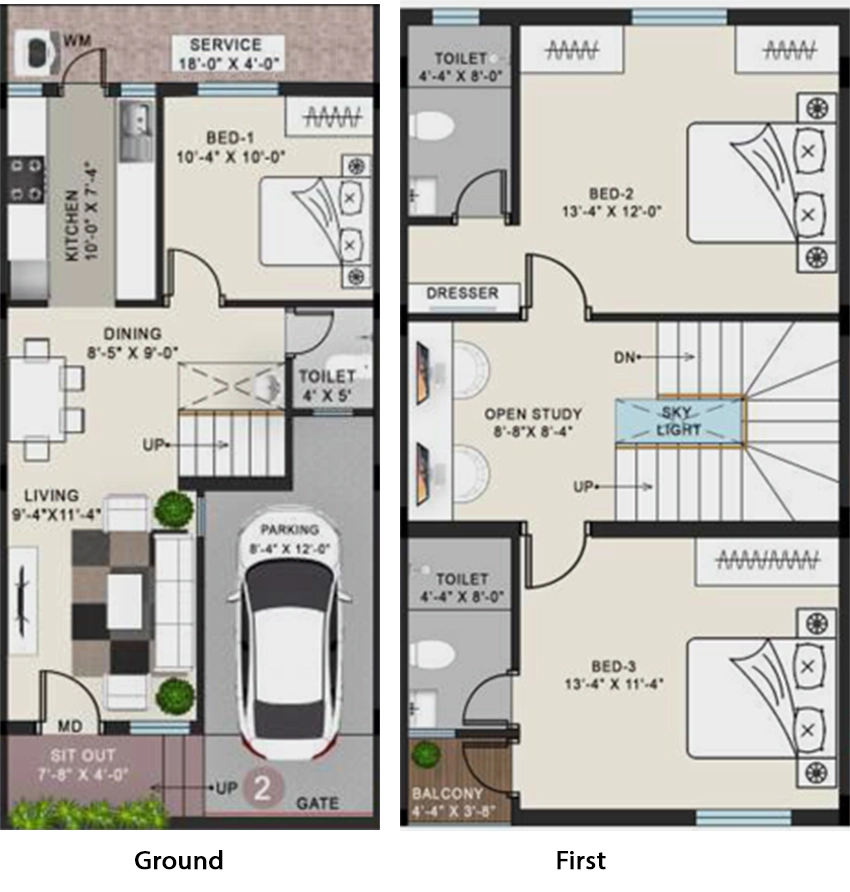 3 BHK House/Villa in Bora Opus in Siruseri, Chennai - Image 894259