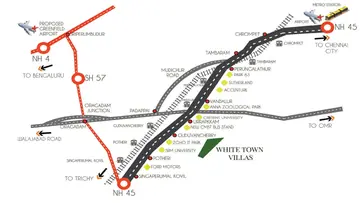 Location of Quoins White Town Villas - Image 358420