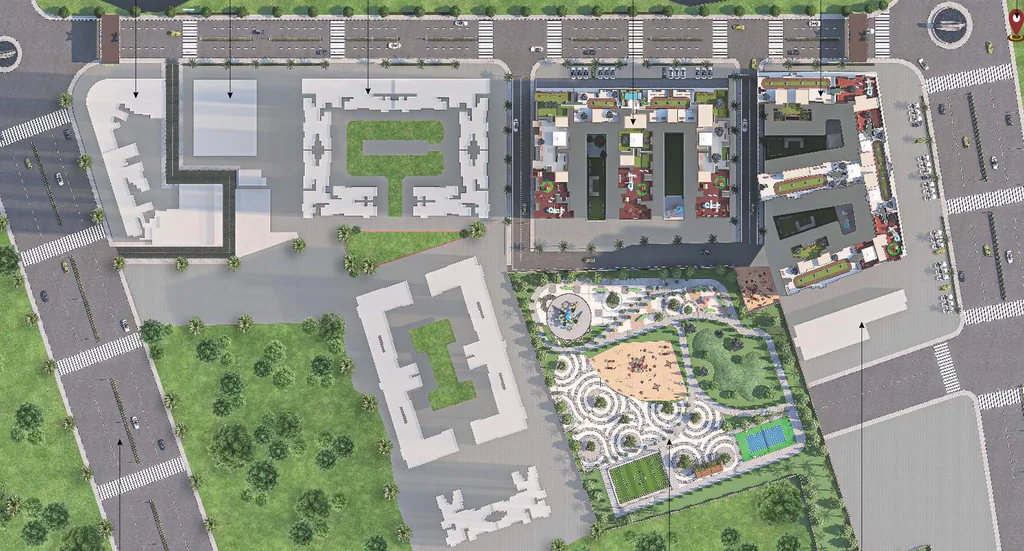 Master Plan of AV Pearl Wing B in Virar East, Palghar - Image 358507