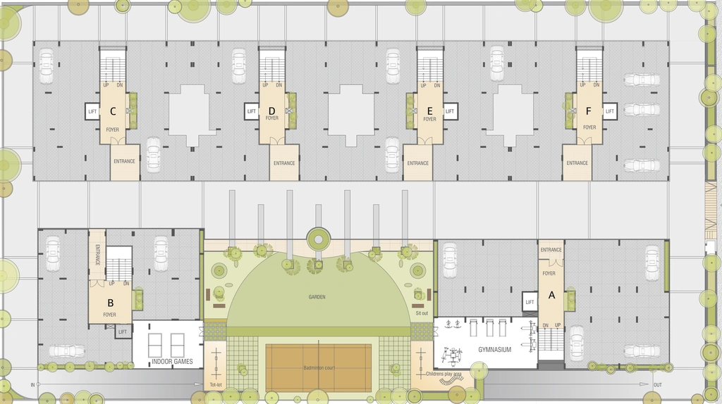 Master Plan of Swati Greens in Chandkheda, Ahmedabad - Image 360086