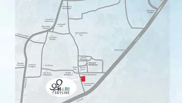Location of Commercial Shree Hari Skyline - Image 358647