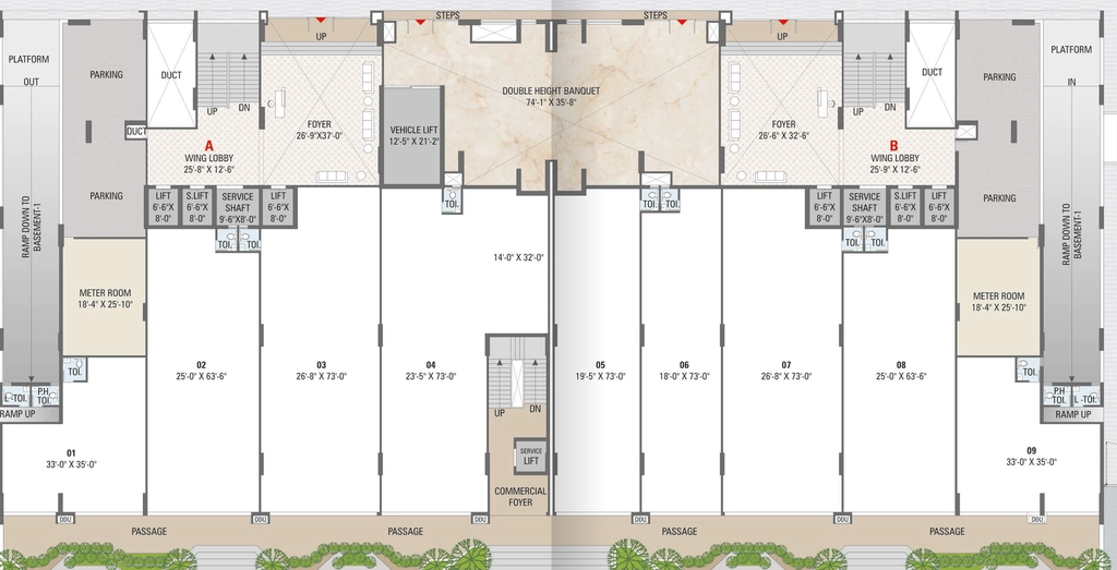 Floor Plan of Comercial Swarnim Greens in Adalaj, Gandhinagar - Image 358711