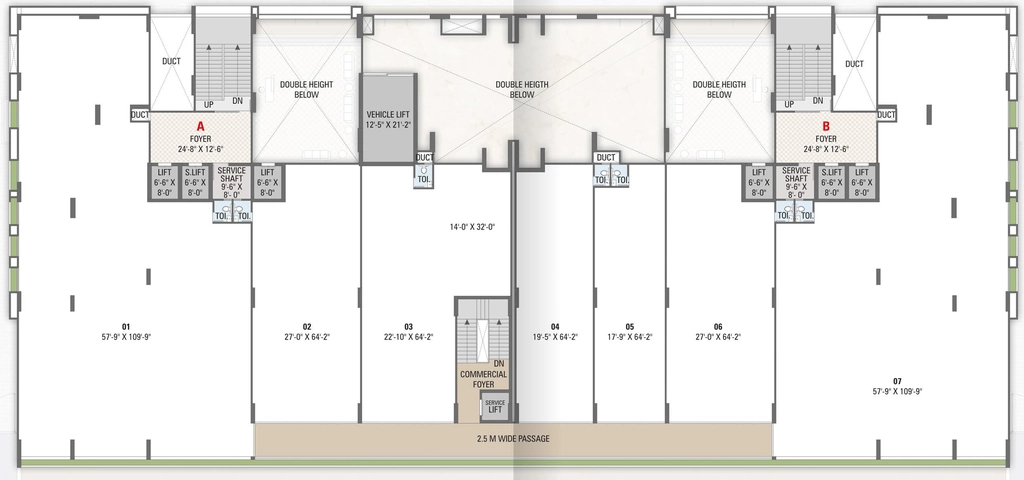 Floor Plan of Comercial Swarnim Greens in Adalaj, Gandhinagar - Image 358710