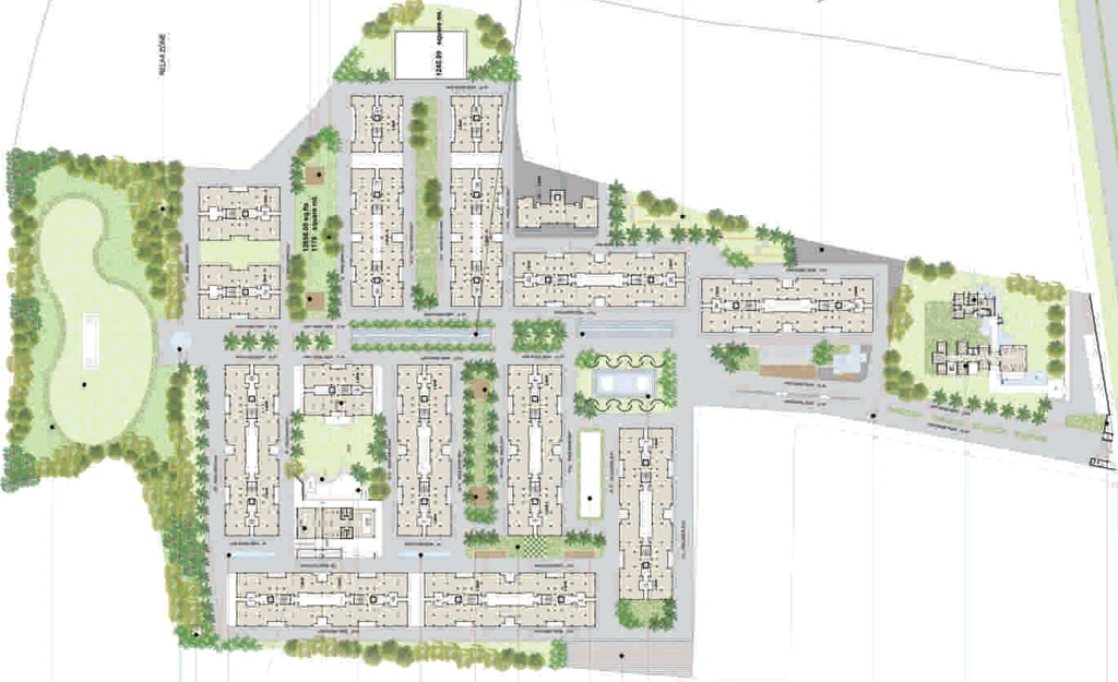 Master Plan of RIPL Maple Tree in Ayodhya Bypass, Bhopal - Image 364049