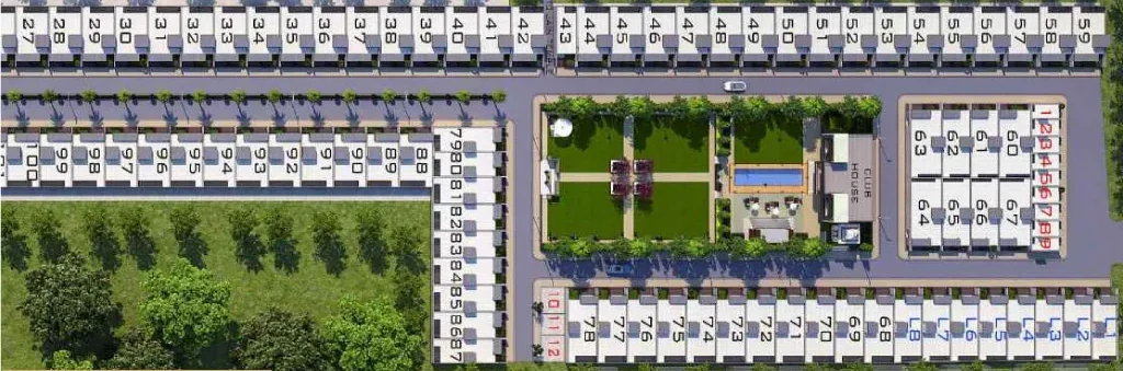 Master Plan of Raichandani KTR Krishna Enclave in Karond, Bhopal - Image 367785
