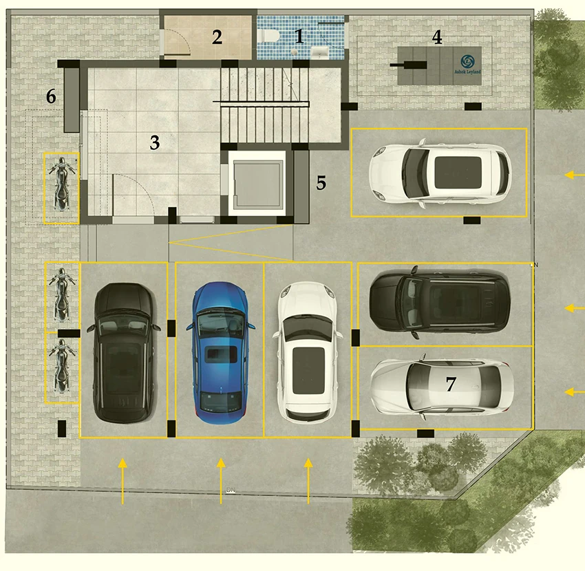 Master Plan of Delta Akila Vruksham in Nungambakkam, Chennai - Image 358876