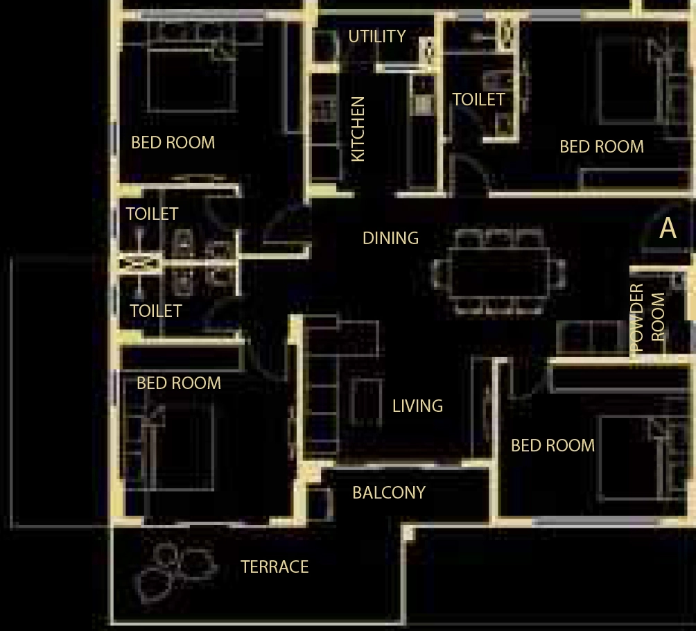 4 BHK Flat in Gangotri The Rise in Manicktala, Kolkata - Image 903707