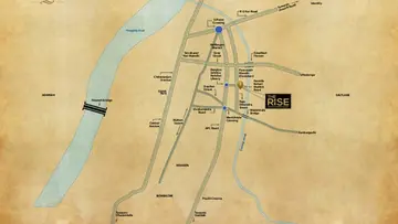 Location of Gangotri The Rise - Image 370565