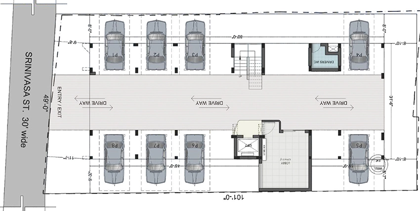 Master Plan of Indus Vakshastalam in T Nagar, Chennai - Image 358931