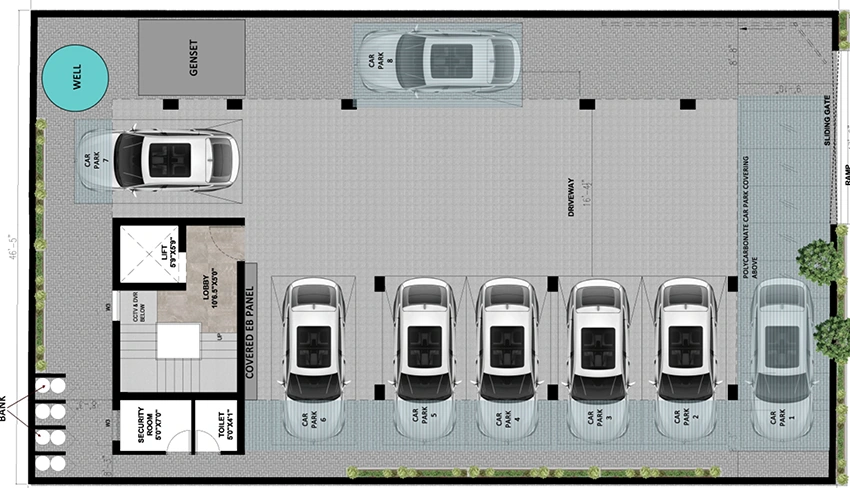 Master Plan of JKB Ganga in Anna Nagar, Chennai - Image 358938