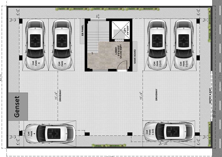 Master Plan of JKB Grace in Virugambakkam, Chennai - Image 358947