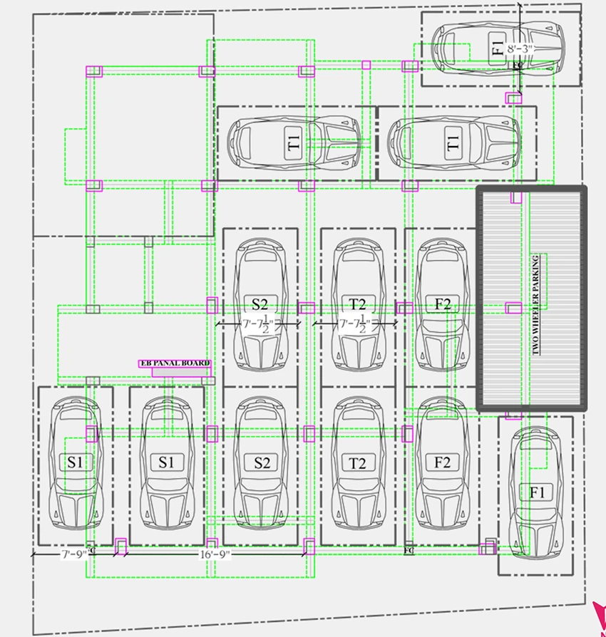 Master Plan of MJ Kamakotiagam in Velachery, Chennai - Image 359004