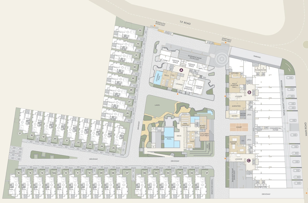 Master Plan of Shreeji Samasta Parisar in Bhayli, Vadodara - Image 359614